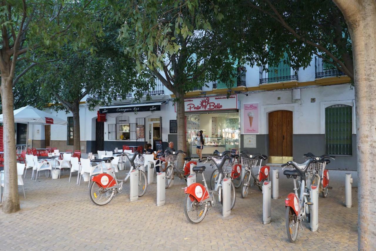 Atico Con Terraza En Alameda De Hercules Sevilla Buitenkant foto
